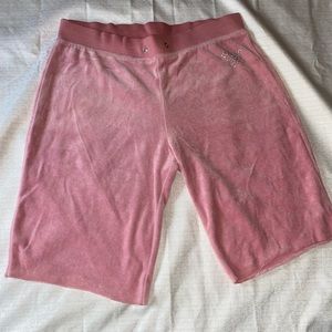 Y2K Rhinestone velour track suit pants